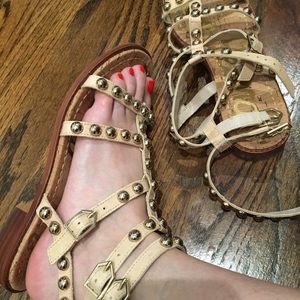 Sam Edelman Gladiator Sandals, Nude